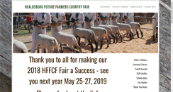 Desktop Screenshot of healdsburgfair.org